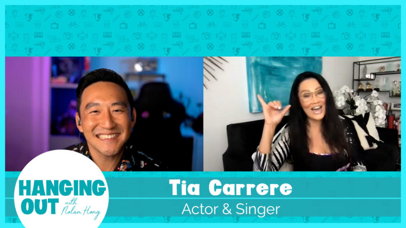Tia Carrere on Hanging Out with Nolan Hong